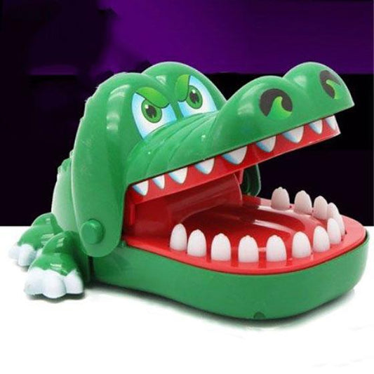 Creative Chidlren Kid Crocodile Mouth Bite Finger Game Funny Toy