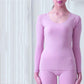 Warm thermal underwear women winter slim closed thick thermal underwear set long sleeve