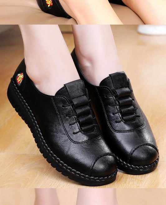 Spring Designer Shoes Woman Quality Leather Slip on Flats Shoes for Women Loafers Ladies Shoe