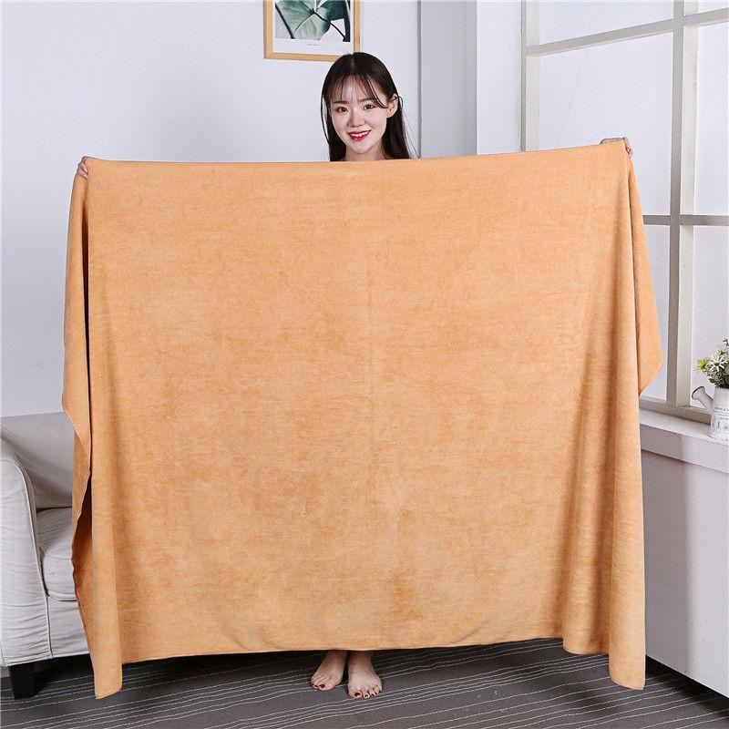 Bath Towels Pure Cotton for Adults Strong Absorbent No Lint No Fading Thickened Thickened Bath Towel Fabric Soft Large Household Towels Bath Towels