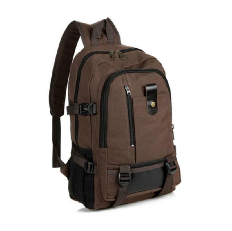 Men Retro Canvas Backpack Rucksack Travel Sport Schoolbag Laptop Hiking Book Bag Backpacks