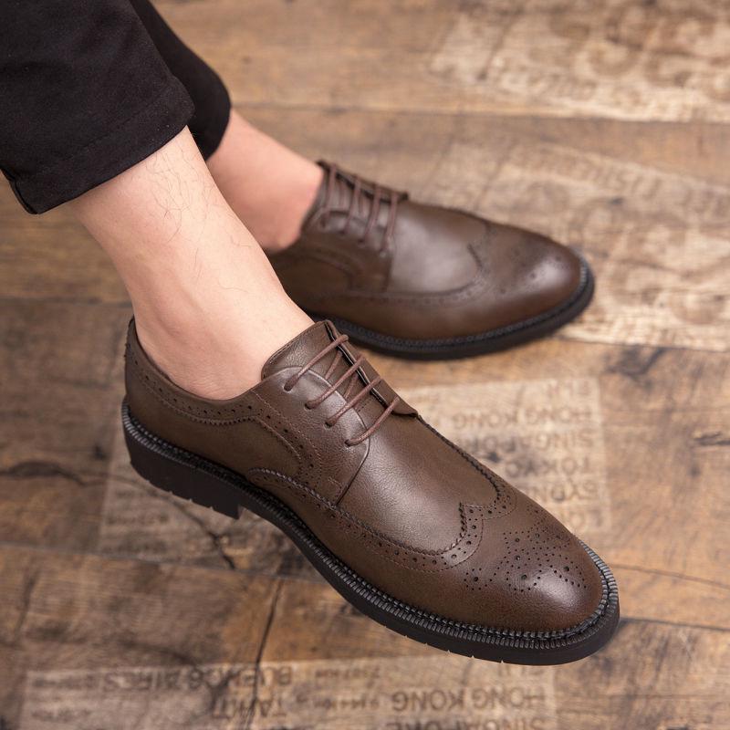 Business Luxury OXford Shoes Men Leather Shoes Formal Dress Shoes Male Party Wedding Shoes Mocassins