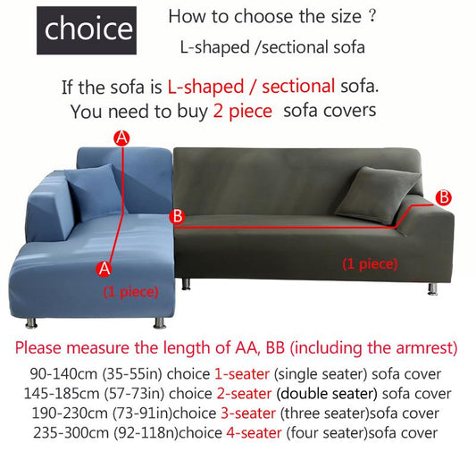 Elastic Sofa Cover for Living Room Non-slip Stretch Couch Slipcover Couch Cover Sectional Sofa Cover Floral Universal Furniture Protector