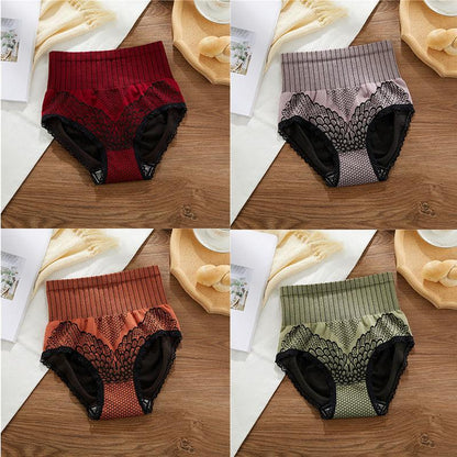 Four-pack Hips Abdomen  Women's Panties High Waist Slim Belly Body Shaping Body Pants Women's Cotton Crotch Student Korean Antibacterial Underwear