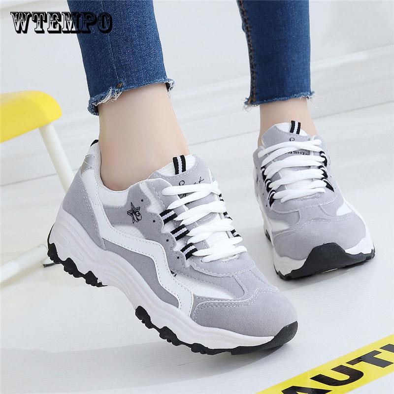 Shoes Women Sport Shoes Platform Shoes Lace