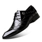 Italian Modern Men Formal Oxford Shoes Genuine Leather  Dress Men's