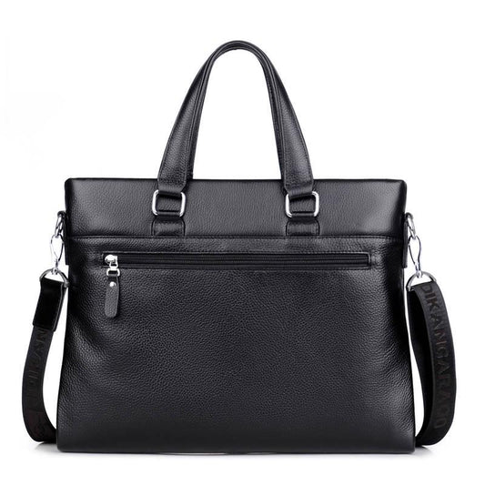 Casual Men Briefcase Leather Business Bag Men's Messenger Shoulder Bags Crossbody Bags for Men