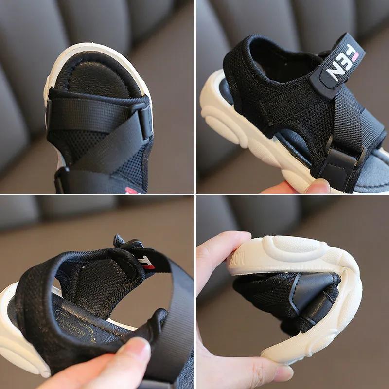 Kids Sandals Girls and Boys Summer Sandals Soft Sole Flat Casual Sandals Anti-slip Outdoor Beach Light Sandals