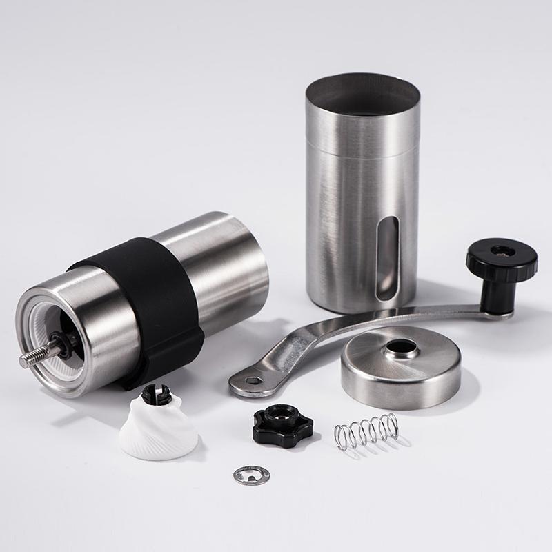 Stainless Steel Grinder Coffee Bean Grinder Household Portable Manual Coffee Grinder Multi-purpose Powder Machine