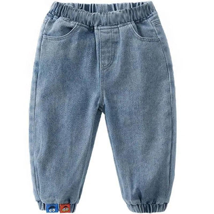 Children's Spring and Autumn Loose Jeans Trousers Children's Clothing Spring and Autumn Clothes Boys and Girls Casual Pants