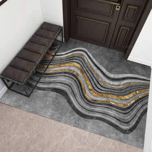 Light Luxury Entrance Mat 60*90cm Entrance Door Mat Door Mat Entrance Door Porch Mat Non-slip and Easy To Take Care Of