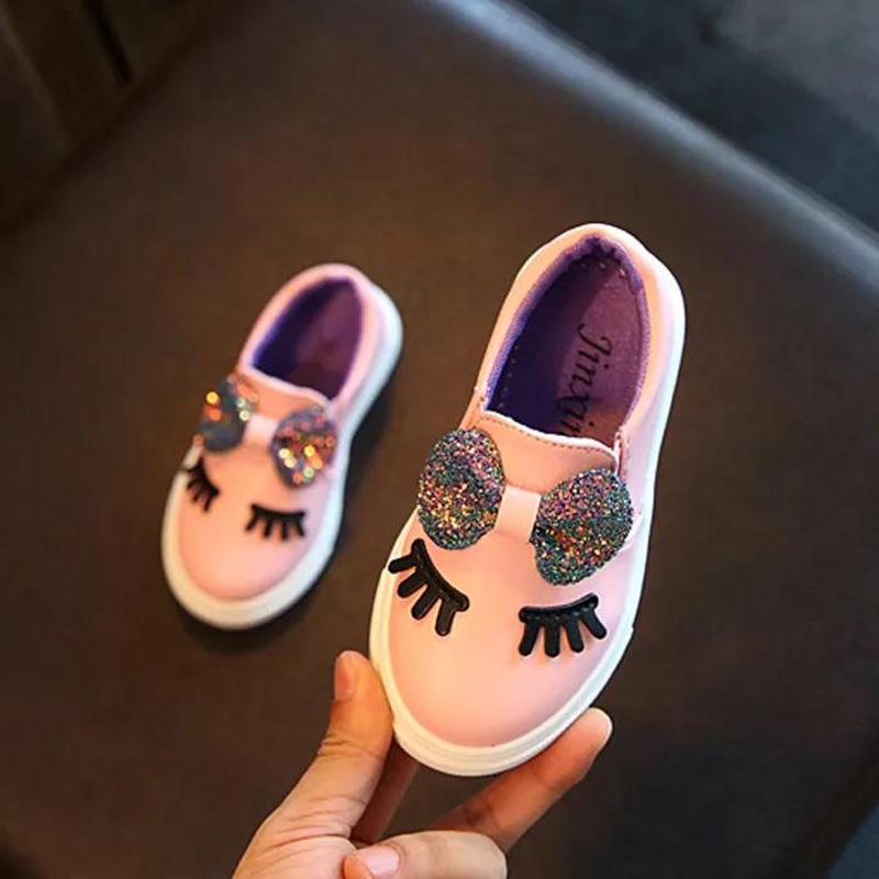 Spring and Autumn Girls' Shoes Board Shoes Small and Medium-sized Children's Baby White Shoes Girls' Casual Shoes Children's Sports Shoes