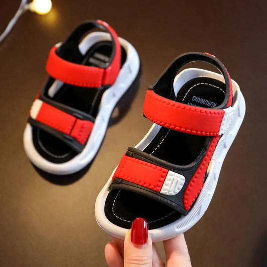 Summer Kids Sandals Breathable Boys Sandals Soft Comfortable Children's Shoes Outdoor Beach Kids Lightweight Sandal