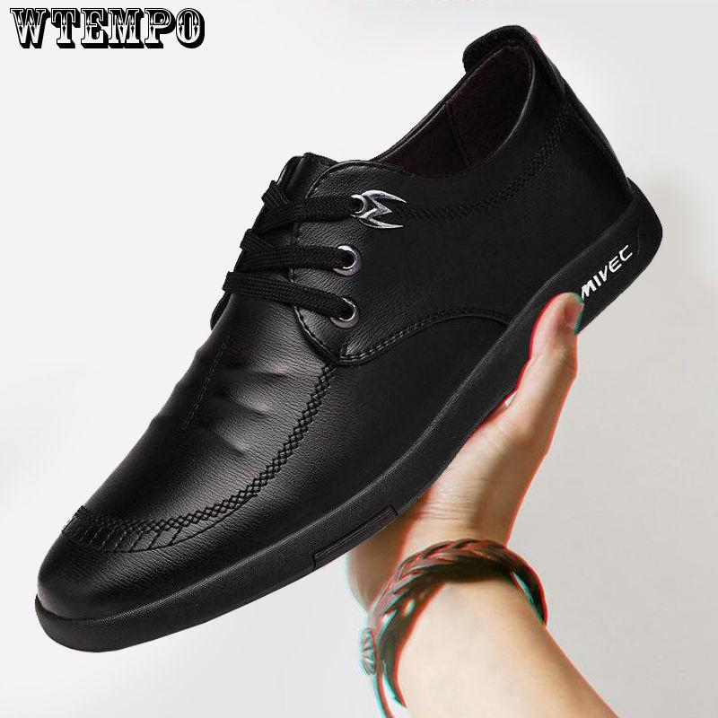 Casual Shoes Genuine Leather Flats Slip On High Quality Designer Shoes Men Sneakers Footwear