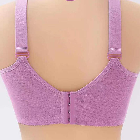 Tube Top Anti-glare Bra Gather Anti-sagging Women's Underwear Large Size No Steel Ring Breathable Thin Seamless Bra Comfortable