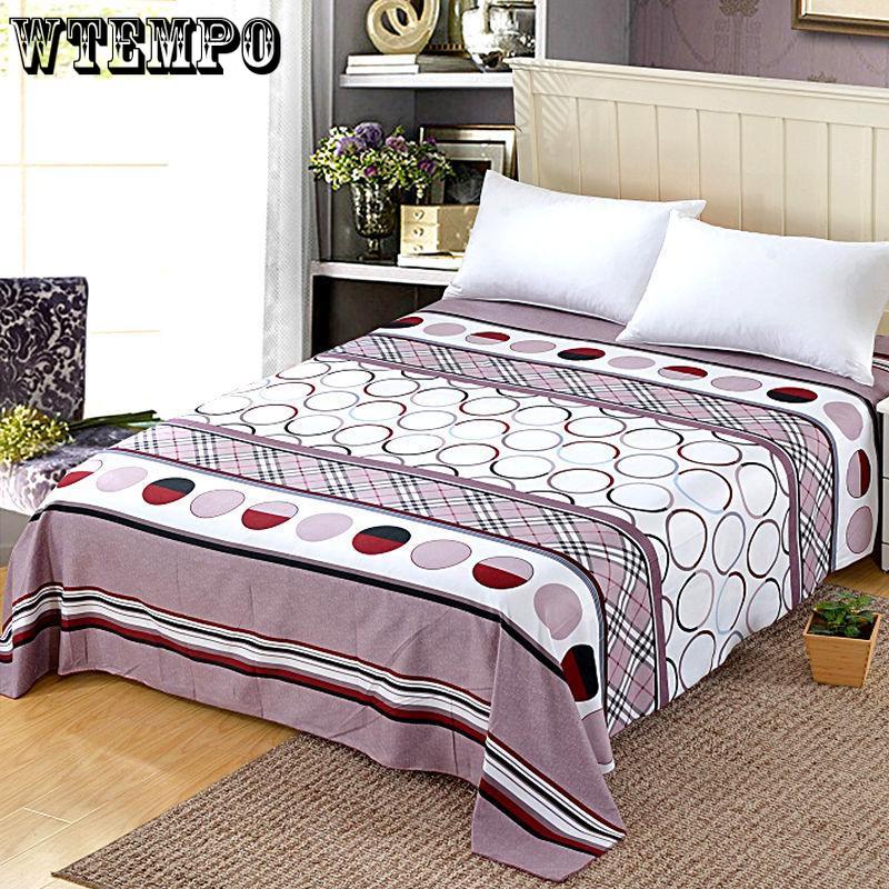 Skin-friendly Sheets Single-piece Multi-specification Four-season Sheets Bedding Sanded Sheets