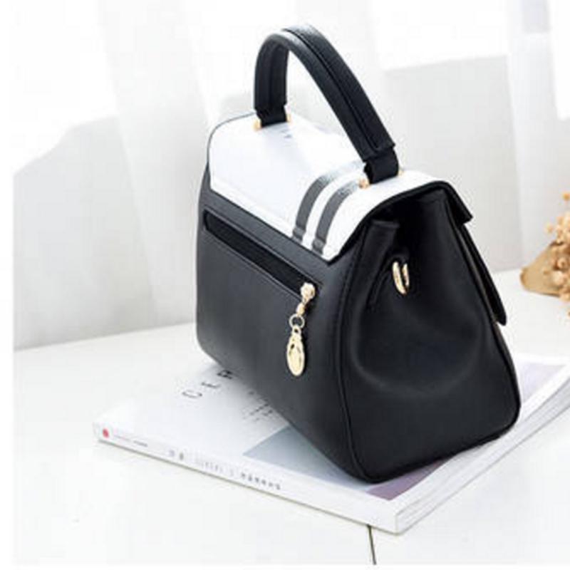 Crossbody Bag Women White Genuine Leather Waterproof Zipper Large Capacity Tote Bags Shoulder Bag