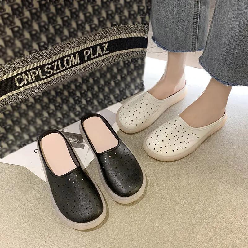 Women's Fashion Summer Besch Sandals Hollow Shoes Travel Outdoor Leisure Slippers