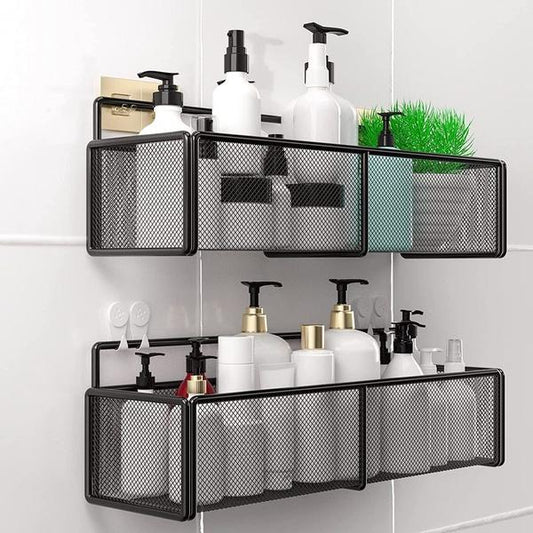 Toilet Rack Bathroom Toilet Storage Toilet Wall Punch-free Wall-mounted Corner Storage