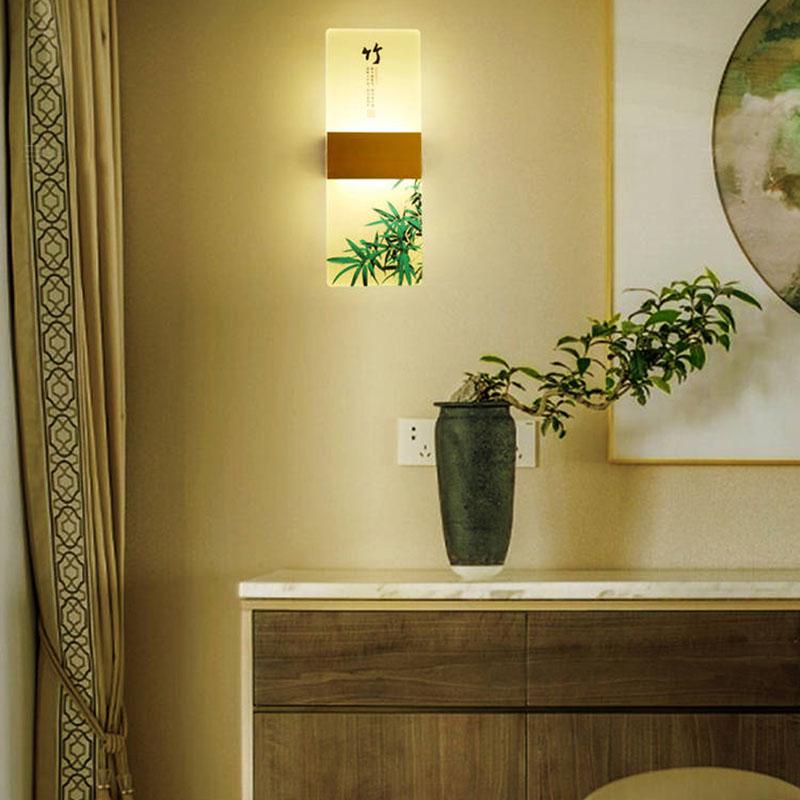 LED Wall lamp living room background bedroom corridor aisle wall lamp stairwell lamp bedside lamp