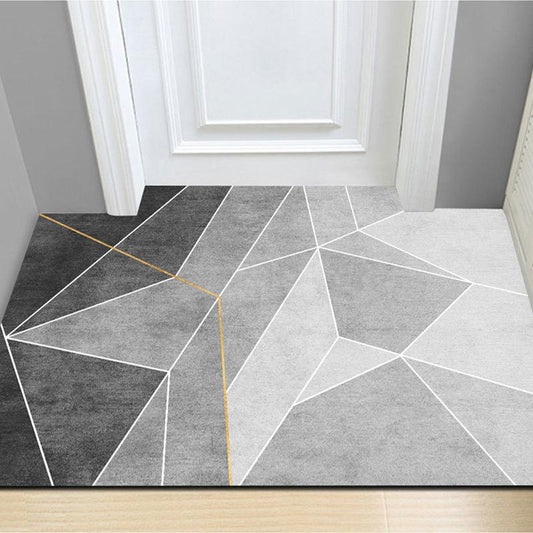 Entry Mat 50*80cm Entry Door Mat High-end Simple Modern Non-slip Wear-resistant Household Bathroom Carpet Foot Mat