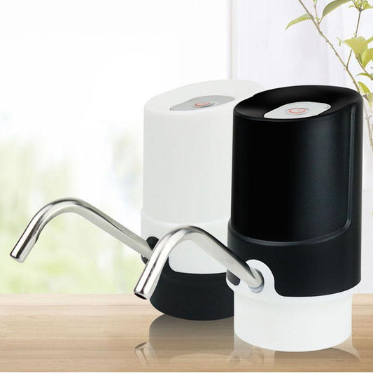 Bottled Water Pump Rechargeable Small Water Dispenser Bucket Water Press Household Pump Mineral Pure Water Electric Water Dispenser