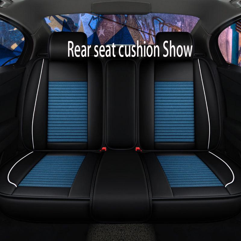 Car seat cover Waterproof Car Seat Cover Universal 5 set Auto Seat Cushion Leather 5 seats Universal