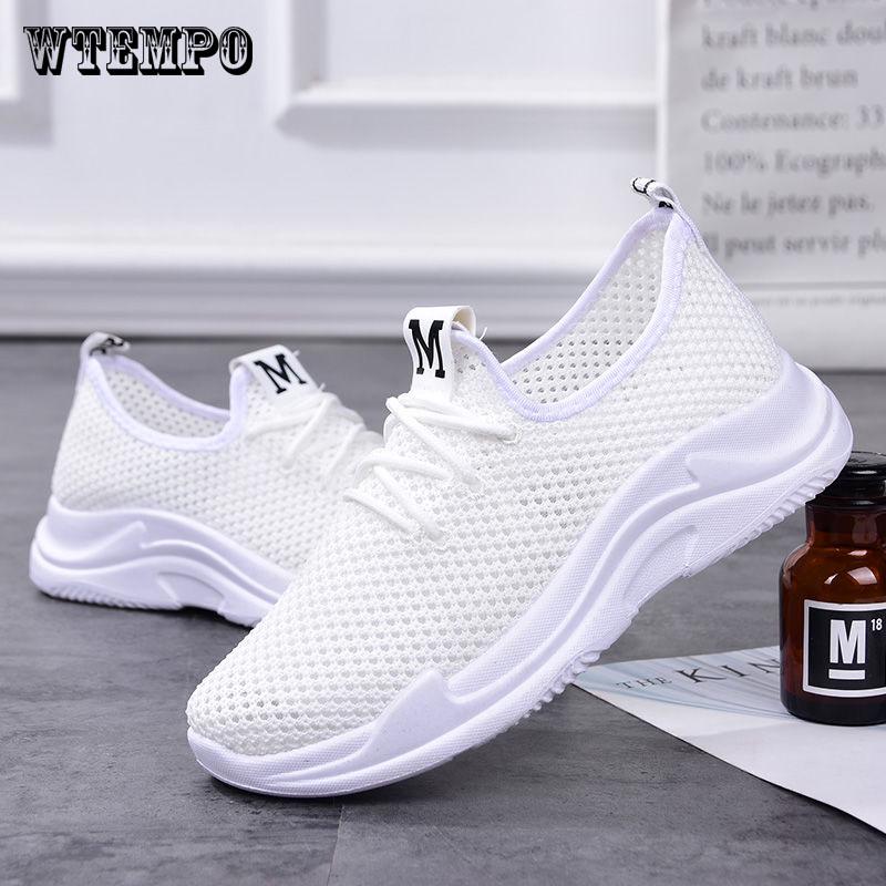 Sport Shoes Mesh Breathable Running Lightweight Flat Women Shoes