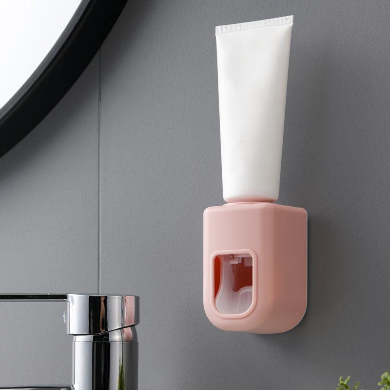 Toothpaste Free Punching Bathroom Wall Hanging Detachable Lazy Facial Cleanser Creative Home Automatic Squeezer