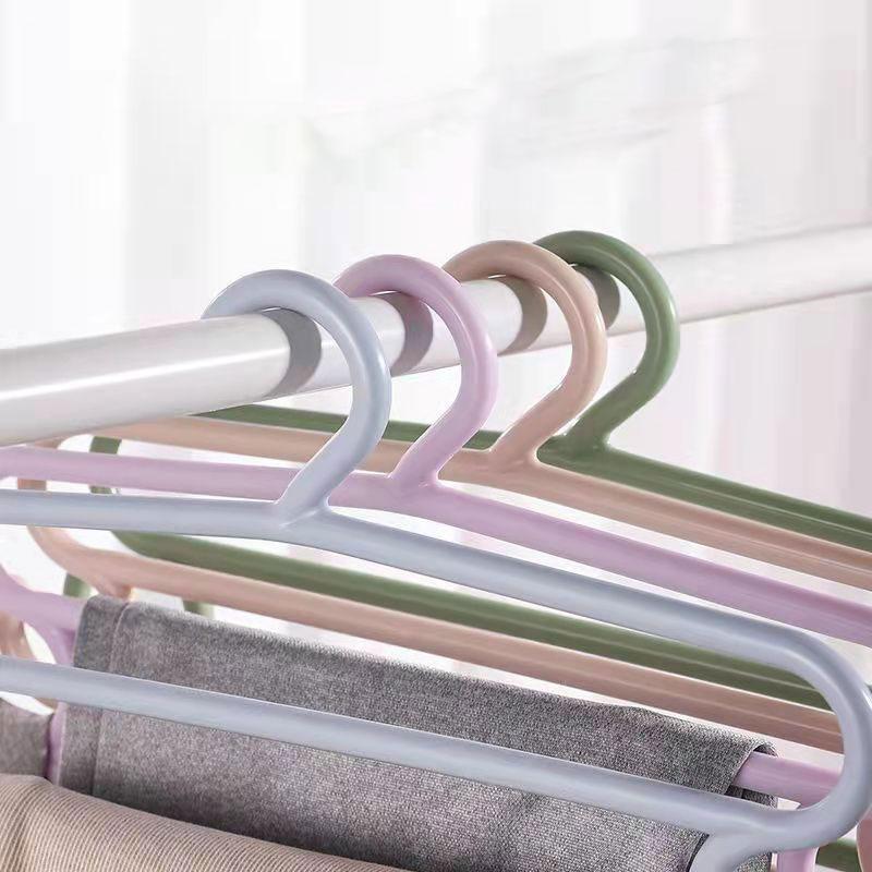 Household 5-layer Pants Rack Scarf Rack Multifunctional Closet Storage Rack Towel Rack Silk Scarf Tie Hanger Hanger Drying Rack Family Organizer