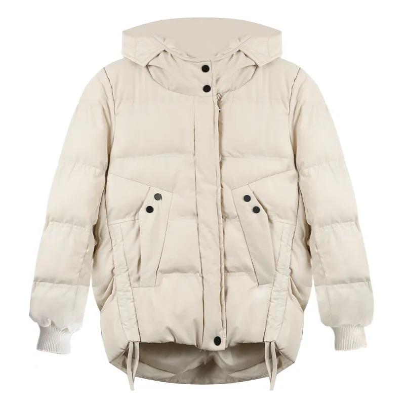 Winter Down Jacket Women Casual All-match Fashion Windbreaker Thick Warm Jacket