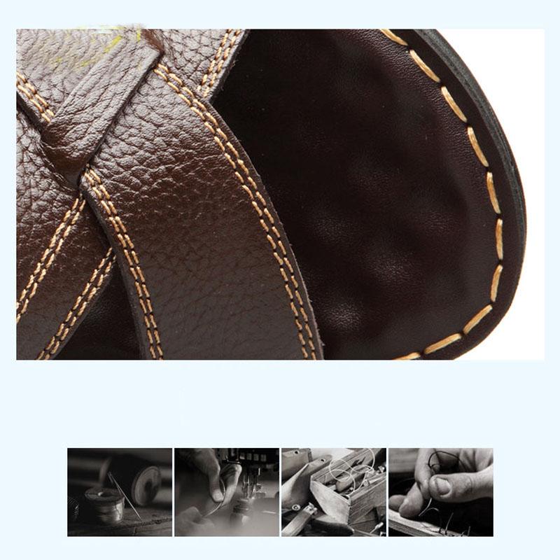 Men Sandals Genuine Leather Men Beach Shoes Brand Men Casual Shoes Men Slippers Sneakers Summer Shoes