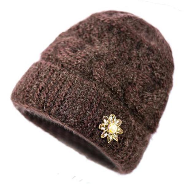 Woman hat Plush Cotton hat Trendy wild hat Windproof hat Winter Warm hat Thick hat Fashion