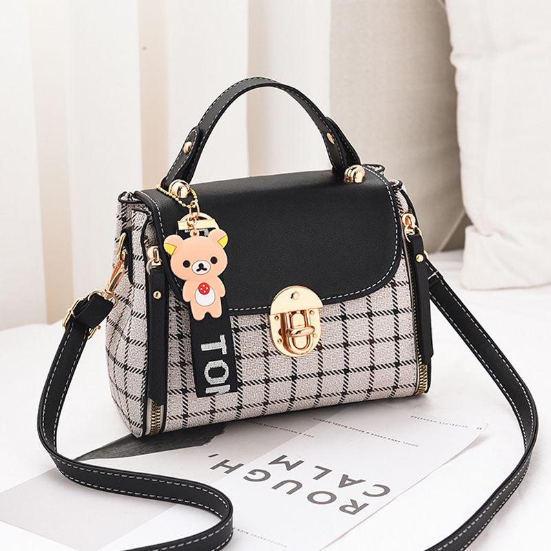 Trendy wild Patent leather bag Genuine Leather Woman bag European and American Shoulder Handbag