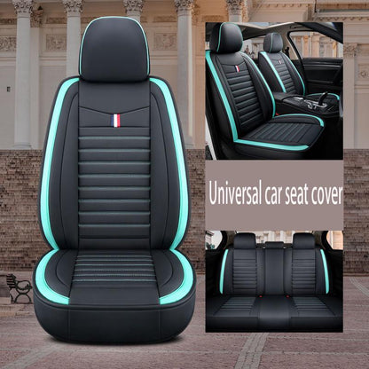 Universal 5 set Auto Seat Cushion Leather 5 seats Universal Car seat cover Waterproof Car Seat Cover