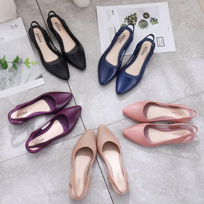 Sandals and Slippers Women's Summer Toe Shallow Mouth Sandals Ladies Style Thick Heel Waterproof Shoes