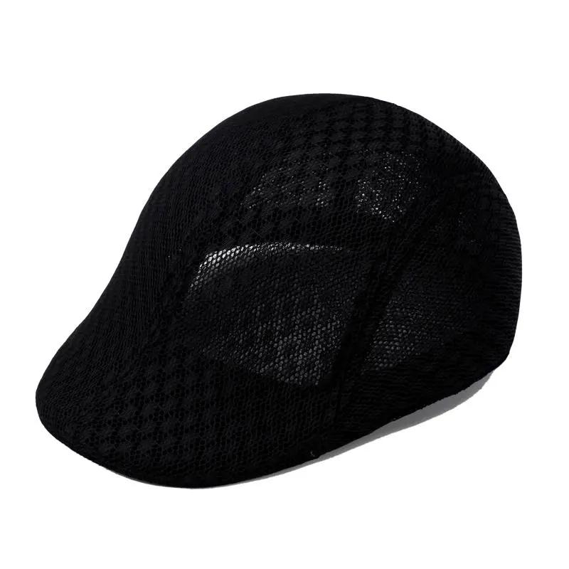 Spring Autumn Peaked Cap Men's Net Cap Summer Sun Protection Hat Women's Casual Painter Hat Outdoor Sun Hat Beret