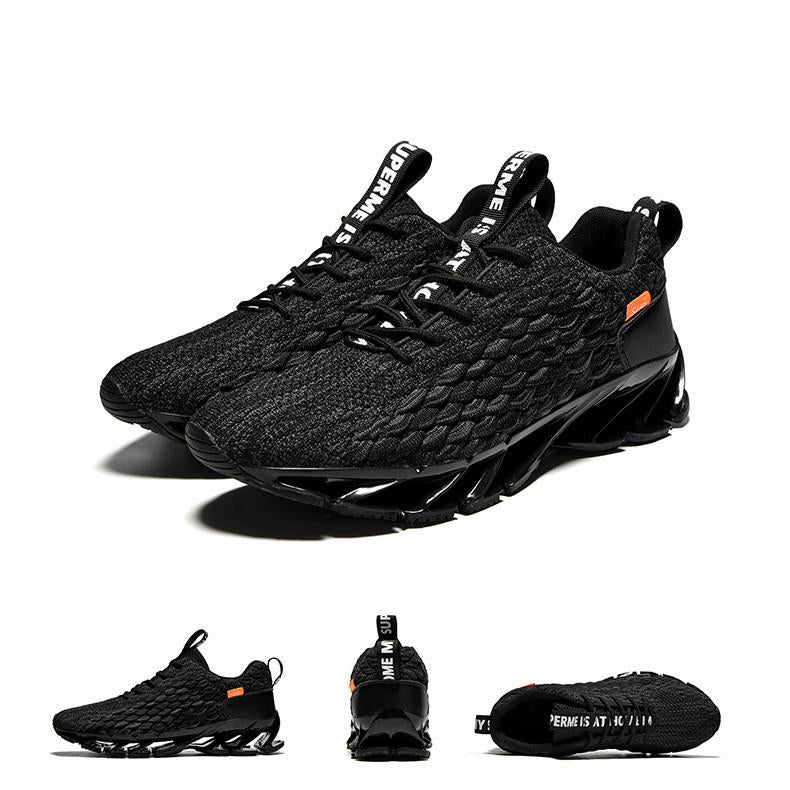 Breathable Mesh Sports Shoes Men's Shoes Blade Warrior Running Shoes Shock Absorption Casual Shoes Non-slip