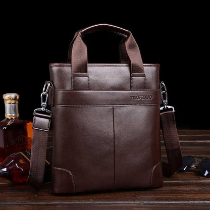 Men's Briefcase Genuine Leather Laptop Bag Men Leather Handbag Business Bag For Documents Bags