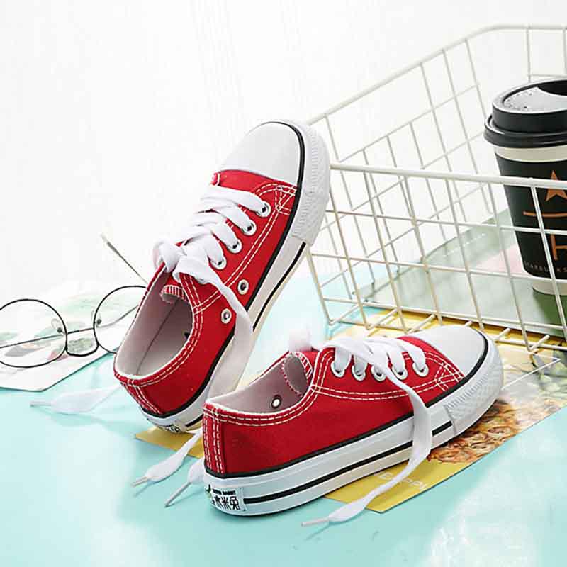 Child Canvas Sneakers Kids High-top Running Basketball Shoes Deodorant Breathable Skate Shoes