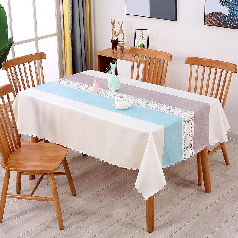 TPU Table Cloth Waterproof and Oil-proof Disposable Table Cloth Table Cloth Table Cloth Living Room Coffee Table Table Cloth