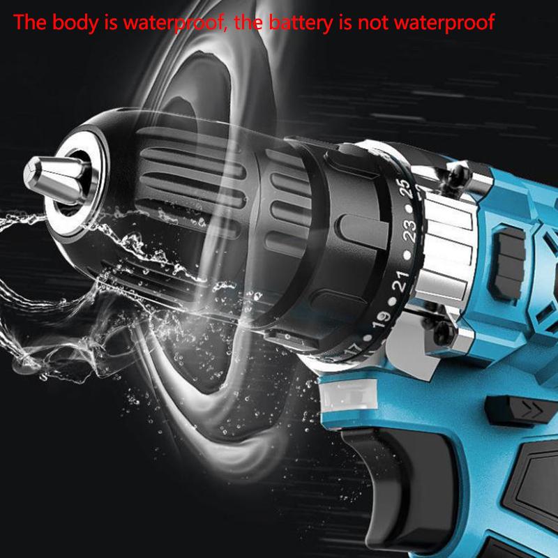 12V Electric Screwdriver Cordless Electric Drill Rechargeable Motor for Drilling and Screwing Screws