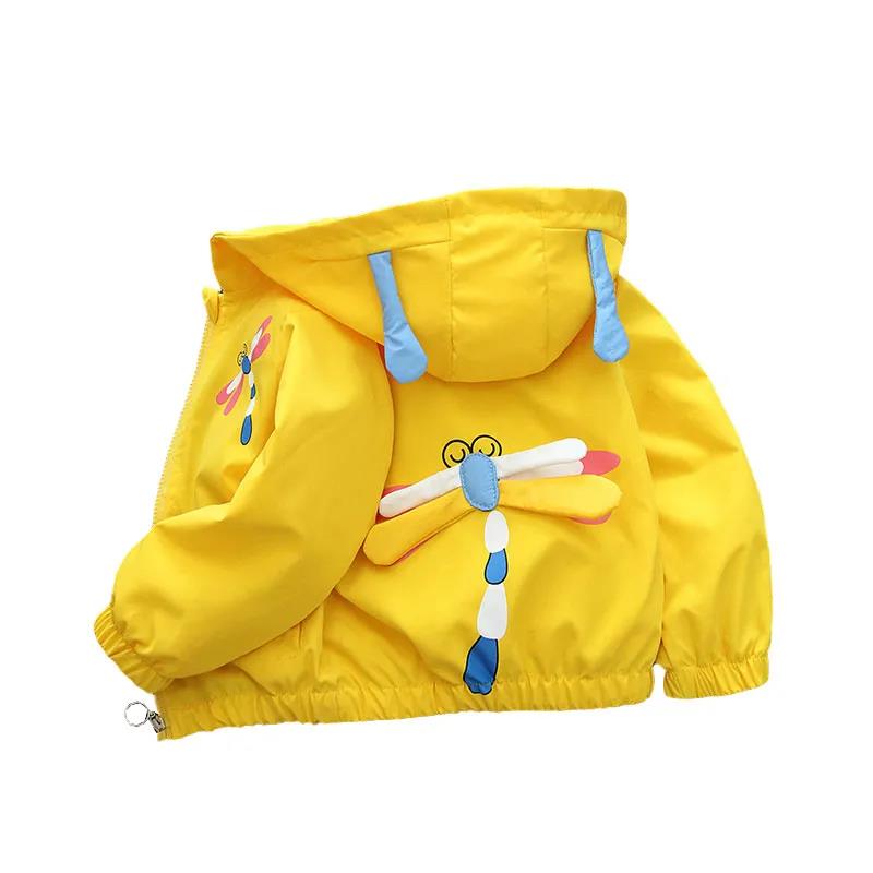 Children's Clothing Girls Jacket Spring and Autumn Models 2021 Children's Girls Jacket Thin Middle and Small Children's Autumn Clothing