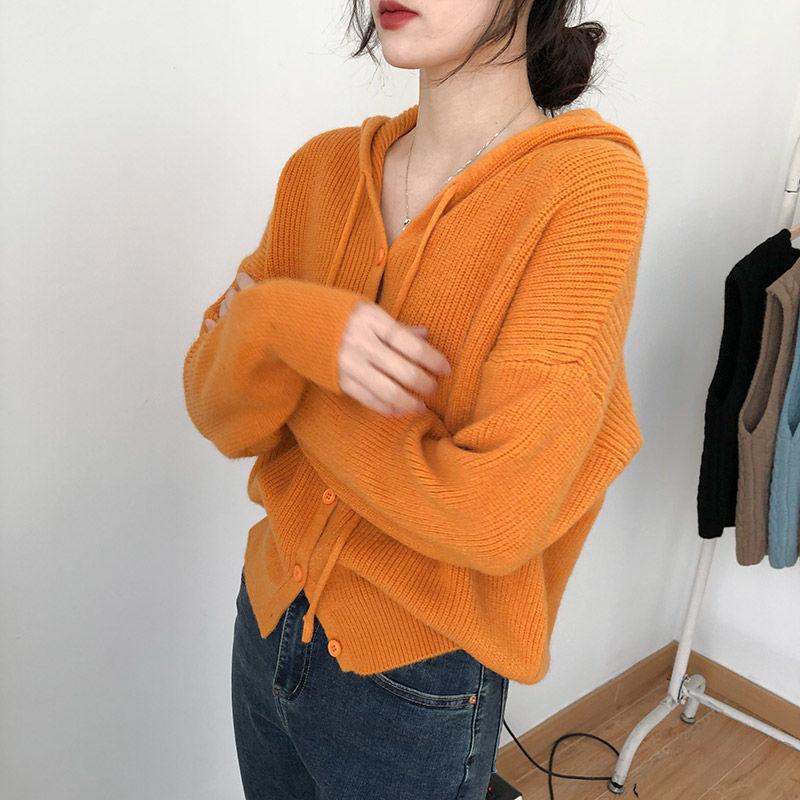 Autumn Winter Women Cardigan Warm Knitted Sweater Jacket Pocket Embroidery Fashion Knit Cardigans Coat Lady Loose Sweaters