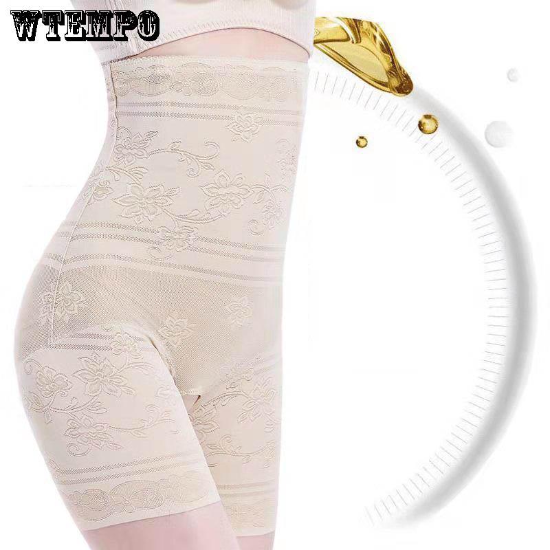 Body Shaping Pants Summer Thin Section Ultra High Waist Belly Pants Body Hips