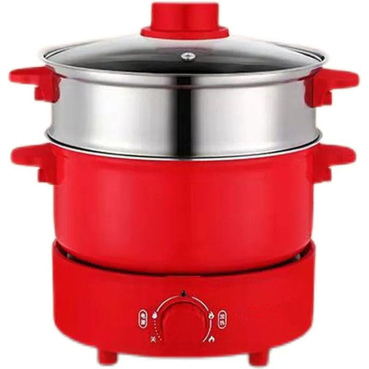 Split Electric Pan Household Steaming and Boiling Electric Pot Noodle Pot Multi-function Electric Boiling Pots and Utensils