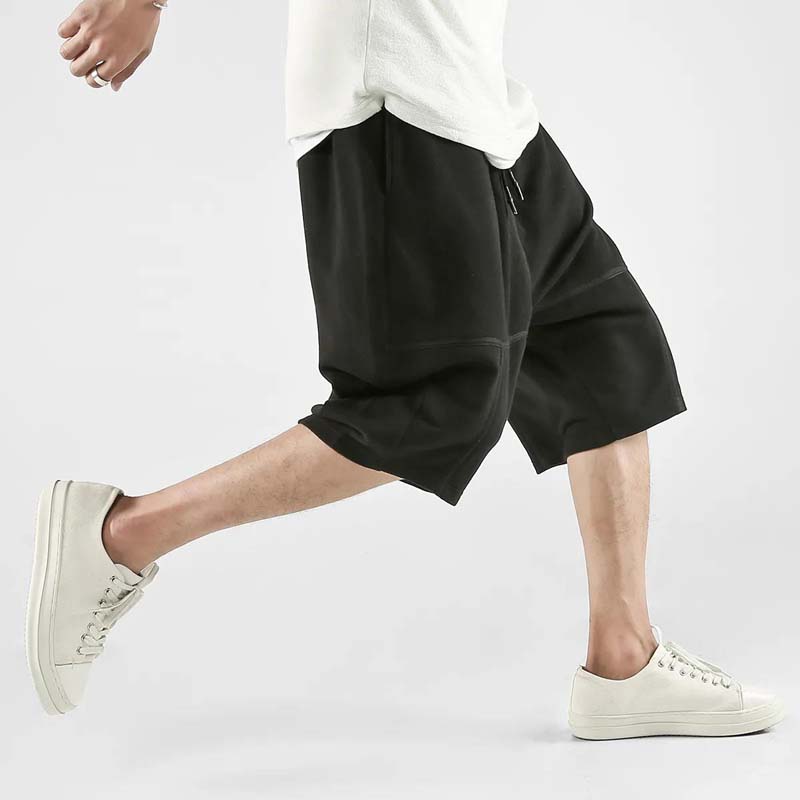 Men's Summer Trend Cotton Loose Large Size Sports Shorts Wild Harlan Casual Five-point Pants