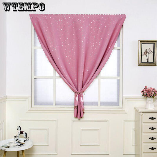 Easy Installation, Punch-free Roller Blind, Velcro, Blackout Window Rental Room Curtain