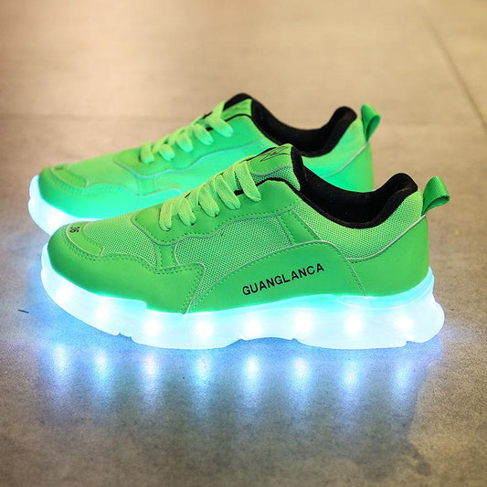 Unisex Led Shoes Fashion Couple Led Luminous Sneakers Zapatos Hombre Led Light Shoe Kids Boy Girl Glowing Shoe