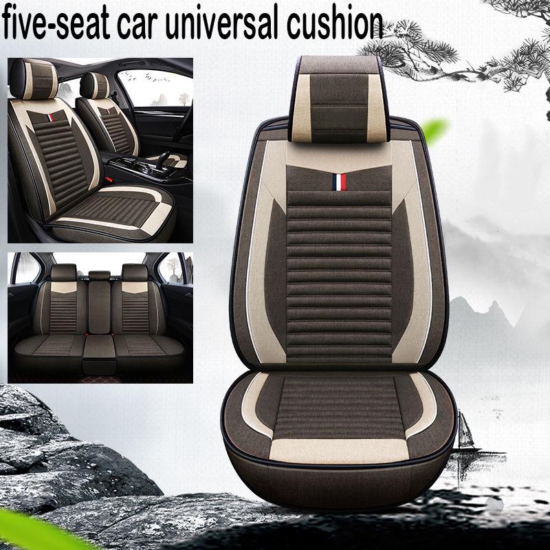 Four seasons universal seat cushion seat cover linen seat cushion seat cushion car seat cover